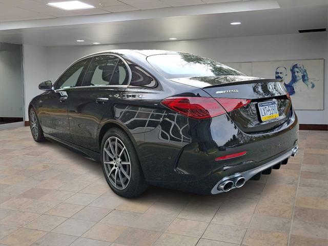 used 2024 Mercedes-Benz AMG C 43 car, priced at $63,981