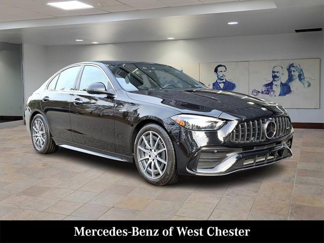 used 2024 Mercedes-Benz AMG C 43 car, priced at $64,481