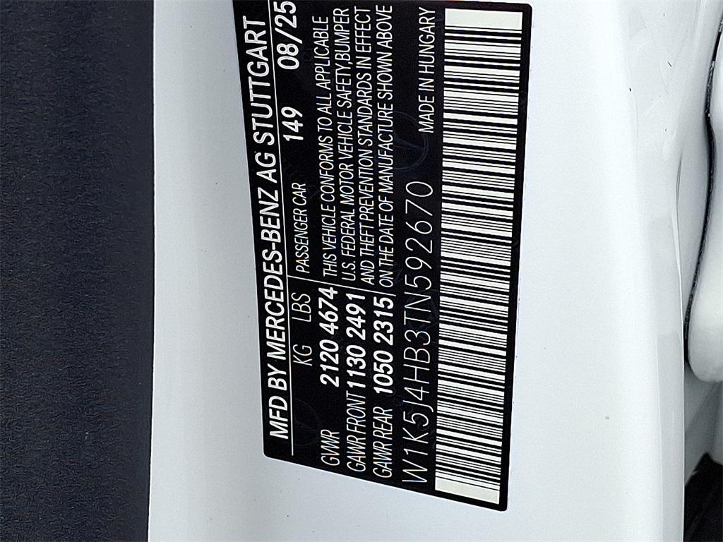 new 2026 Mercedes-Benz CLA 250 car, priced at $47,150