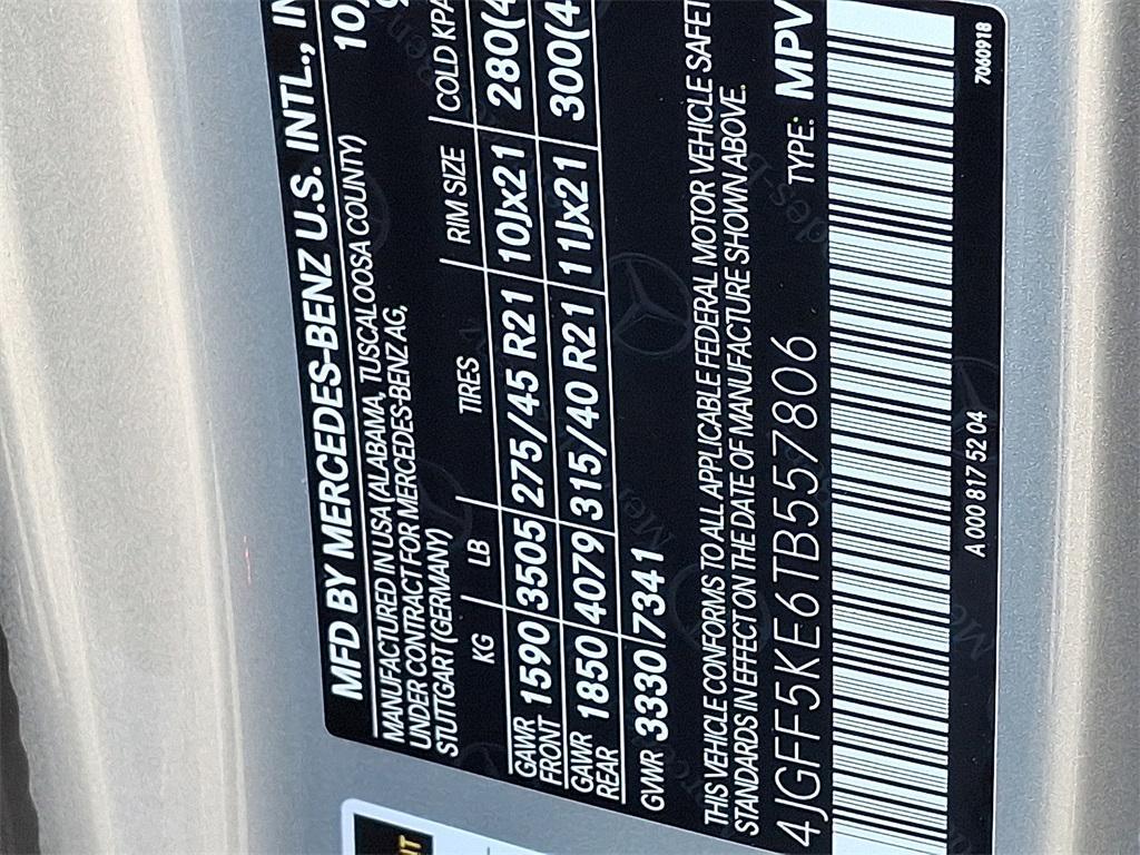 new 2026 Mercedes-Benz GLS 450 car, priced at $96,430