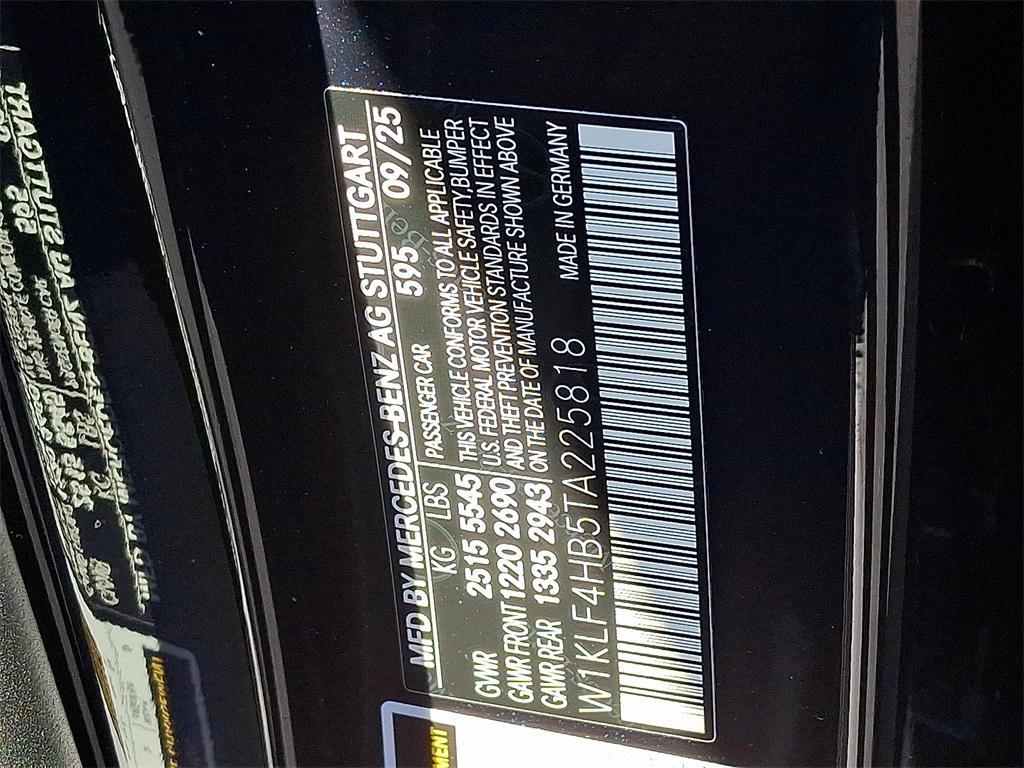 new 2026 Mercedes-Benz E-Class car, priced at $74,185