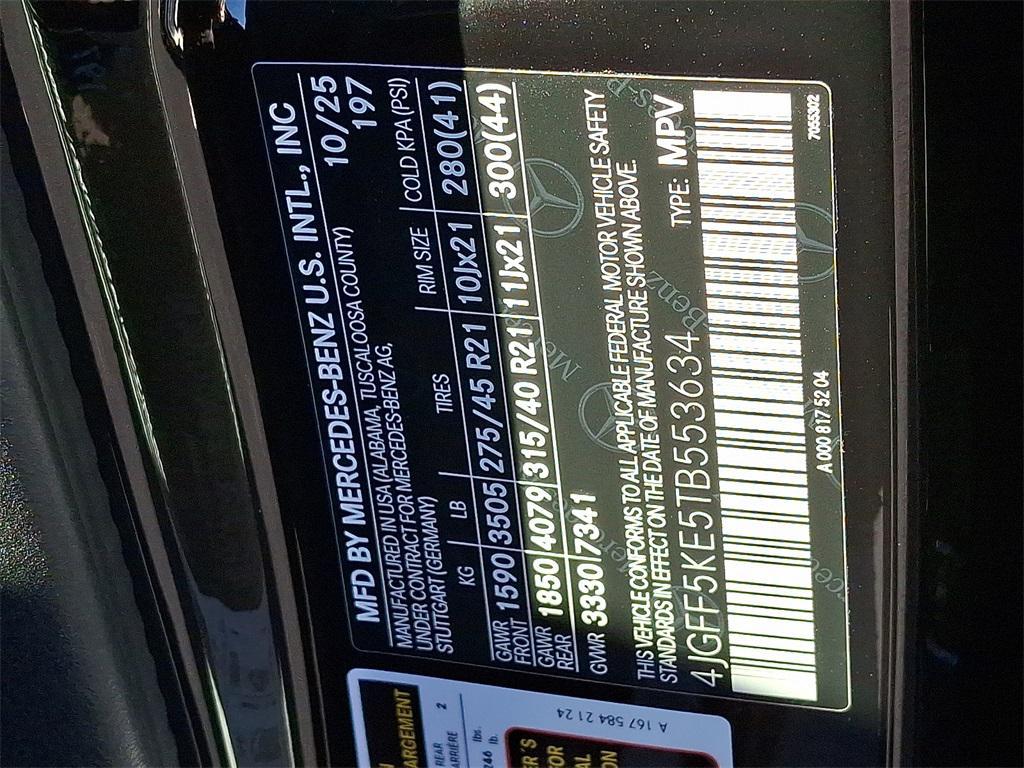 new 2026 Mercedes-Benz GLS 450 car, priced at $98,450