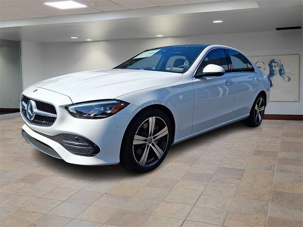 new 2025 Mercedes-Benz C-Class car, priced at $52,885