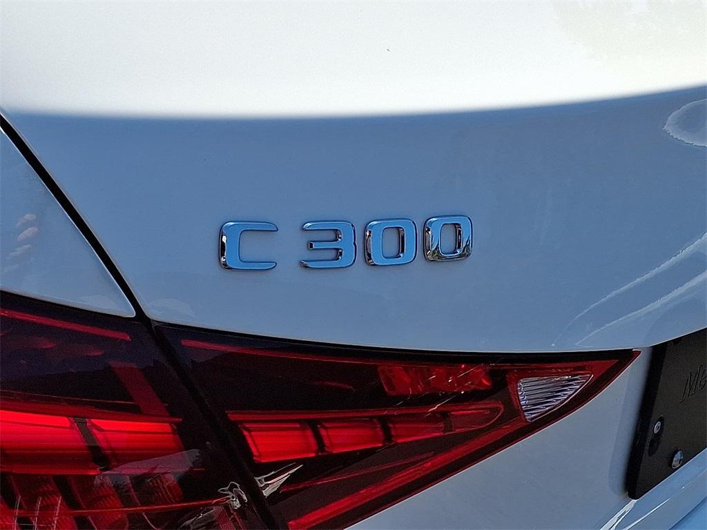 new 2025 Mercedes-Benz C-Class car, priced at $52,885