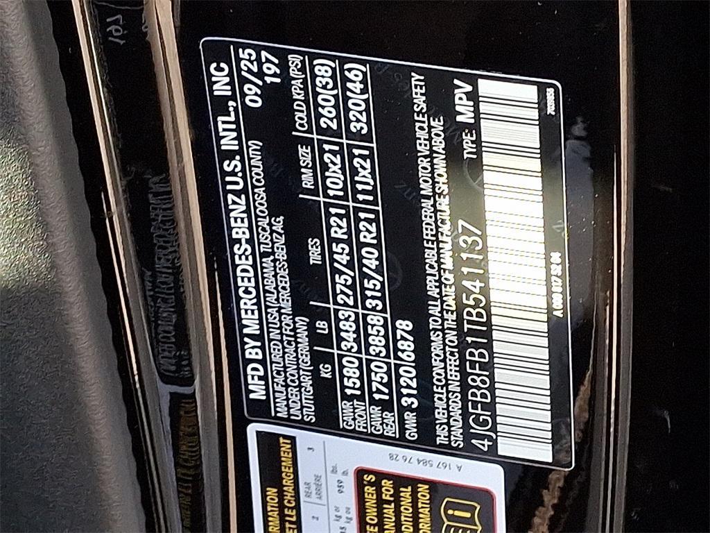 new 2026 Mercedes-Benz GLE 580 car, priced at $93,780