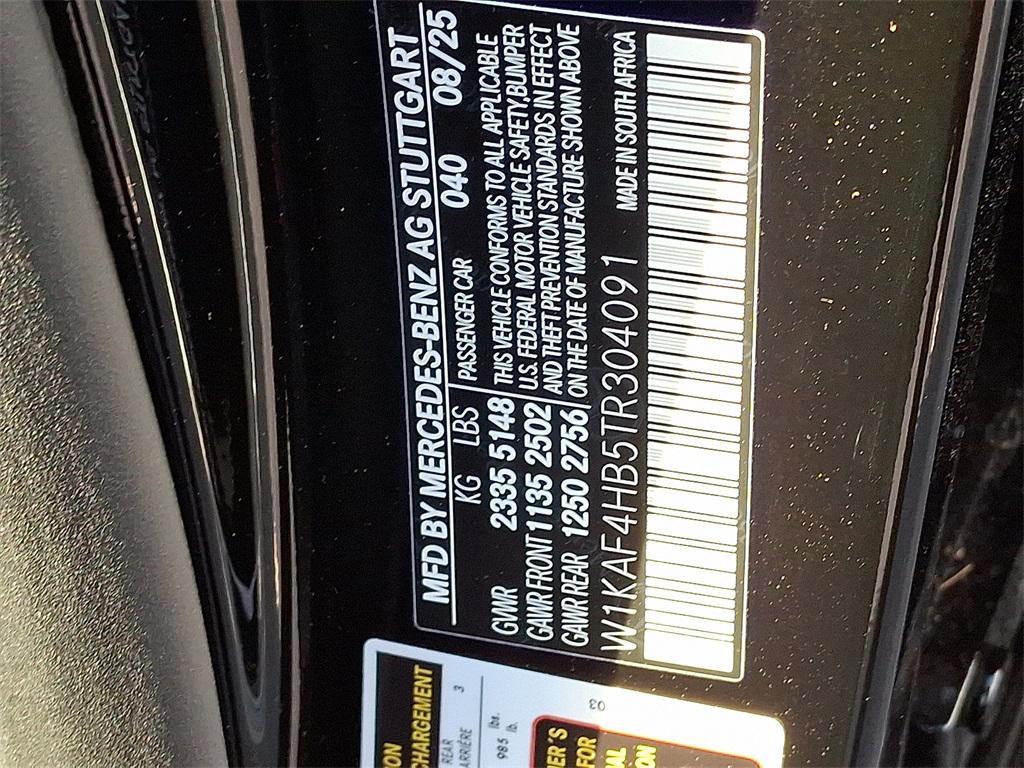 new 2026 Mercedes-Benz C-Class car, priced at $60,940