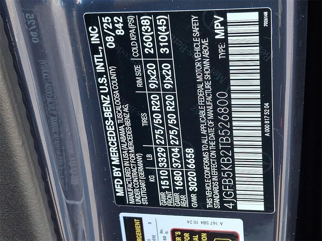 new 2026 Mercedes-Benz GLE 450 car, priced at $79,680