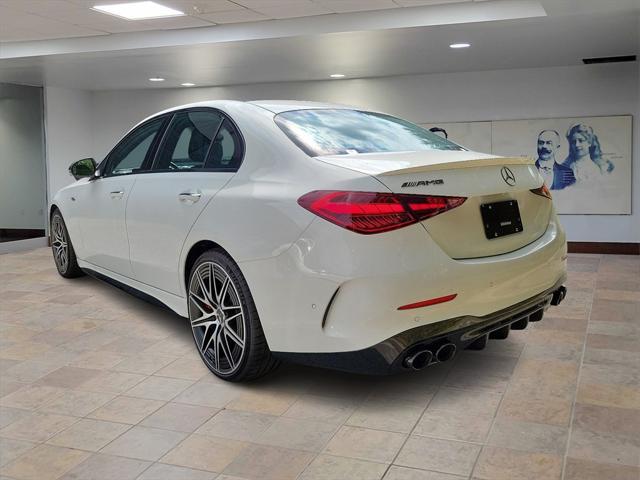 new 2024 Mercedes-Benz AMG C 43 car, priced at $74,450