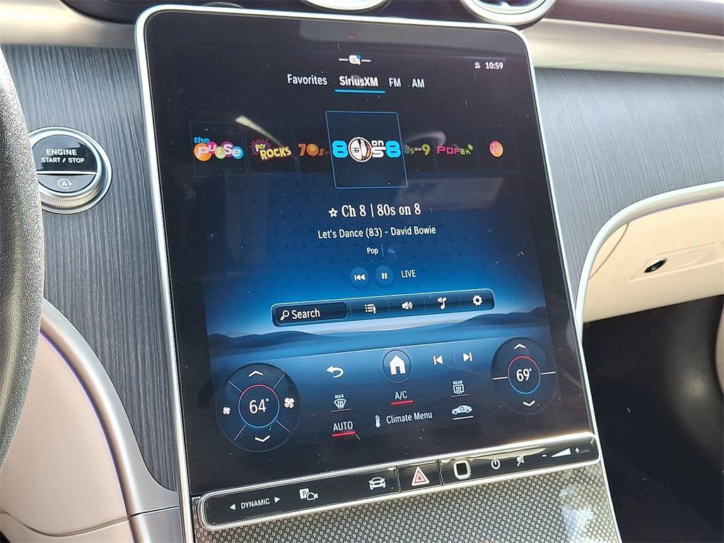 used 2022 Mercedes-Benz C-Class car, priced at $35,481