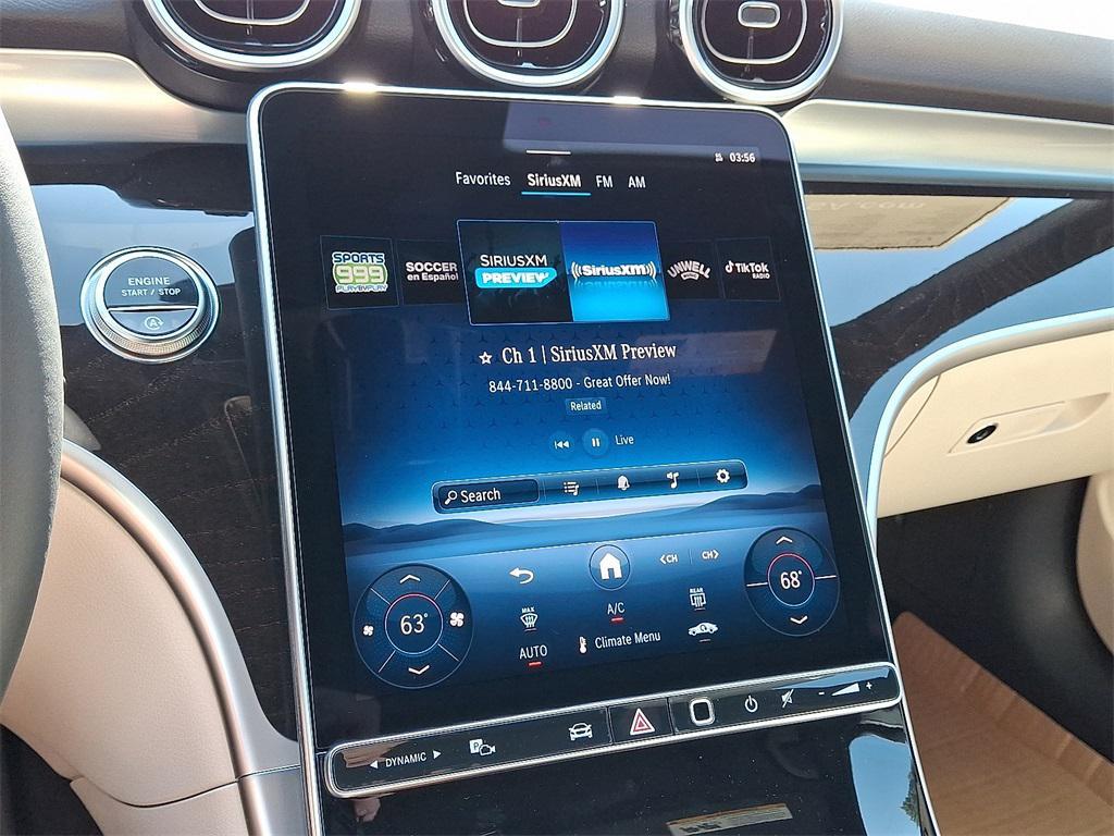 new 2025 Mercedes-Benz C-Class car, priced at $52,885