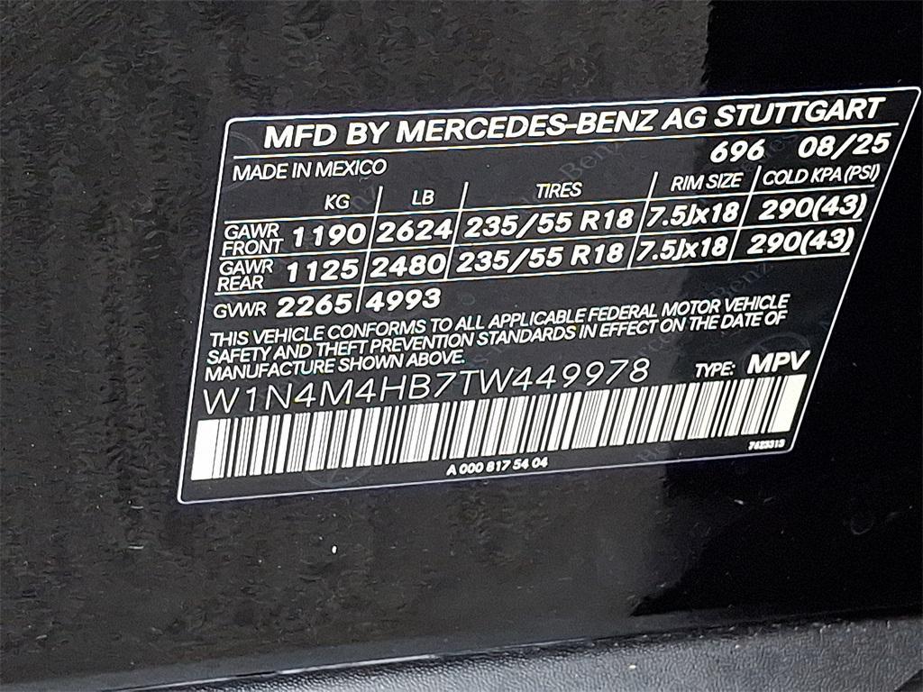 new 2026 Mercedes-Benz GLB 250 car, priced at $51,815