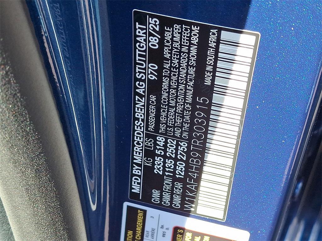 new 2026 Mercedes-Benz C-Class car, priced at $57,350