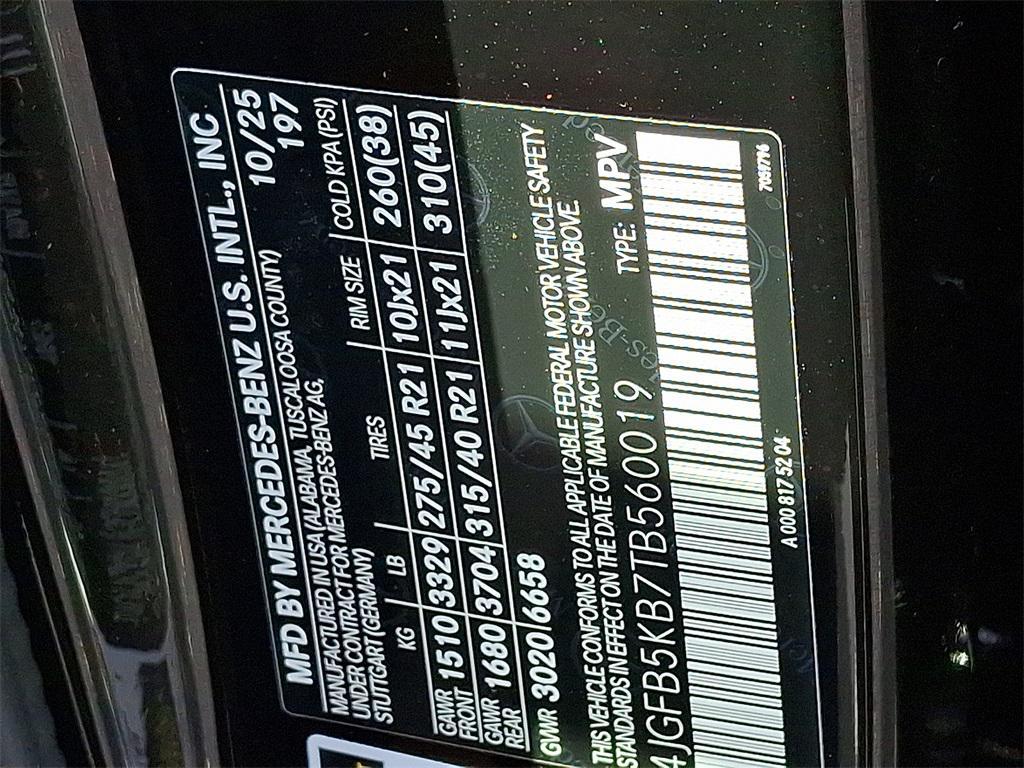 new 2026 Mercedes-Benz GLE 450 car, priced at $82,205