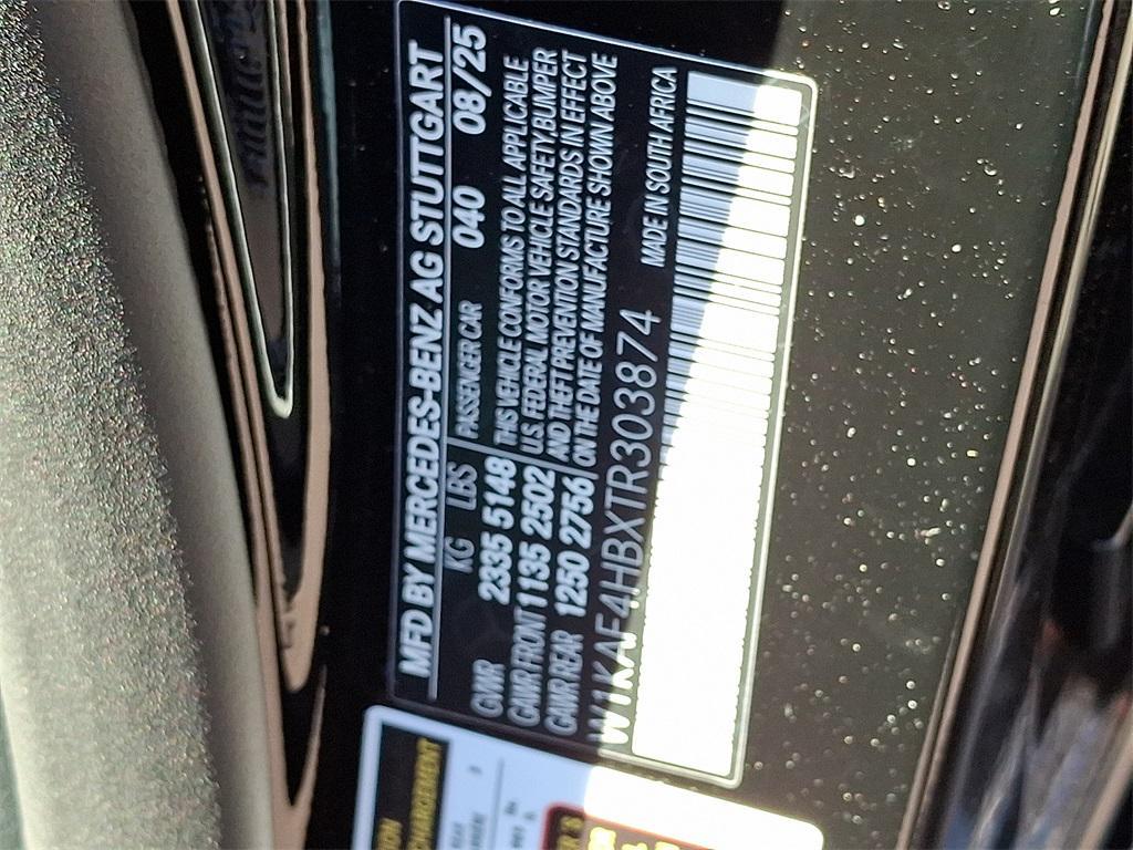 new 2026 Mercedes-Benz C-Class car, priced at $58,400