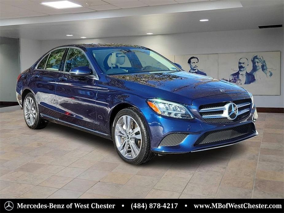 used 2021 Mercedes-Benz C-Class car, priced at $33,981
