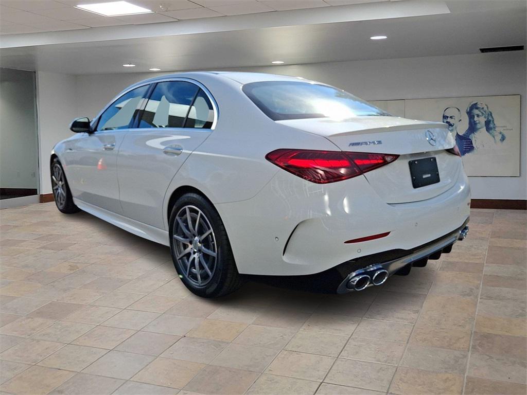 new 2025 Mercedes-Benz AMG C 43 car, priced at $67,300