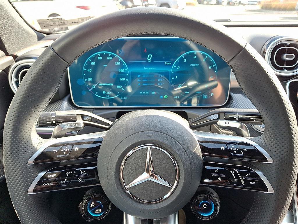 new 2025 Mercedes-Benz AMG C 43 car, priced at $67,300