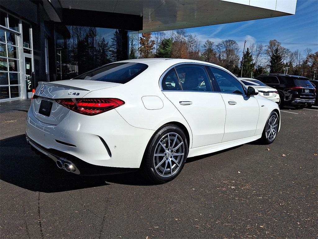 new 2025 Mercedes-Benz AMG C 43 car, priced at $67,300