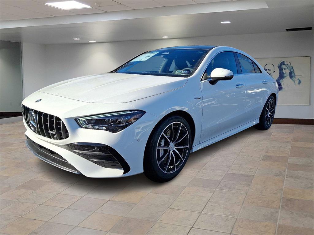 new 2025 Mercedes-Benz AMG CLA 35 car, priced at $62,150