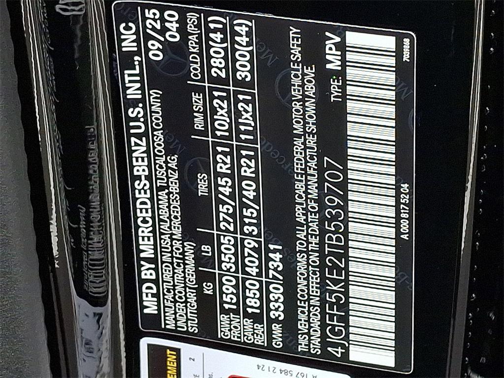 new 2026 Mercedes-Benz GLS 450 car, priced at $93,615