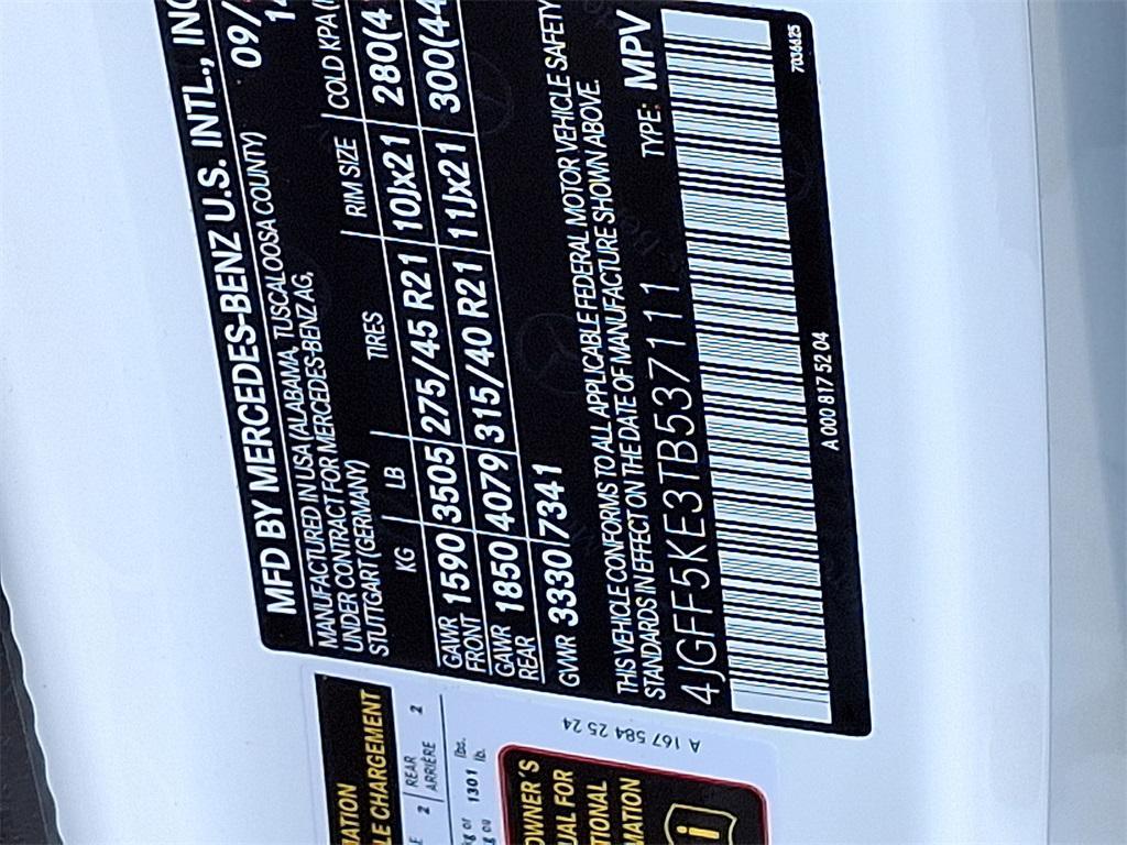 new 2026 Mercedes-Benz GLS 450 car, priced at $92,330