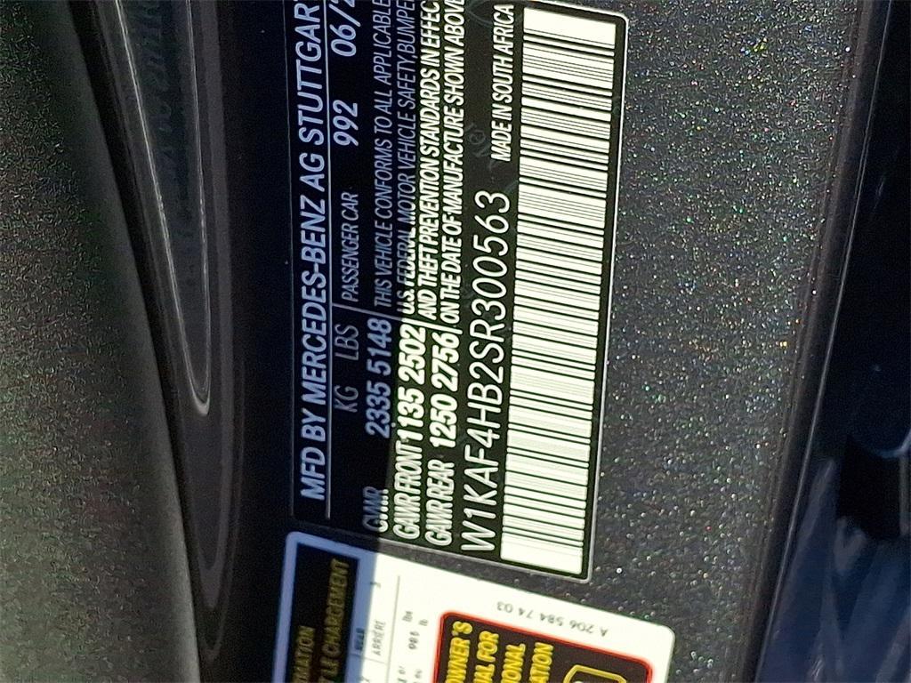 new 2025 Mercedes-Benz C-Class car, priced at $56,400