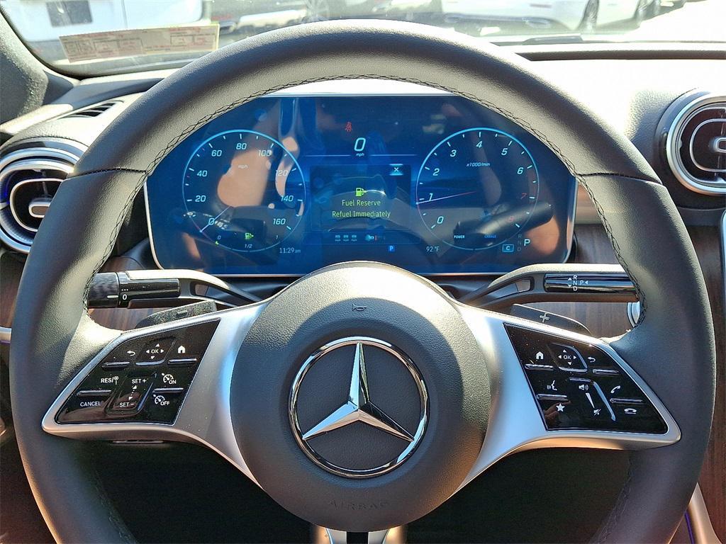 new 2025 Mercedes-Benz C-Class car, priced at $56,400