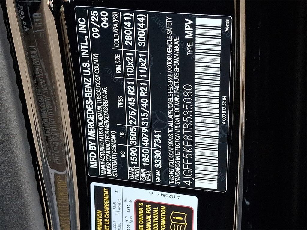 new 2026 Mercedes-Benz GLS 450 car, priced at $93,615