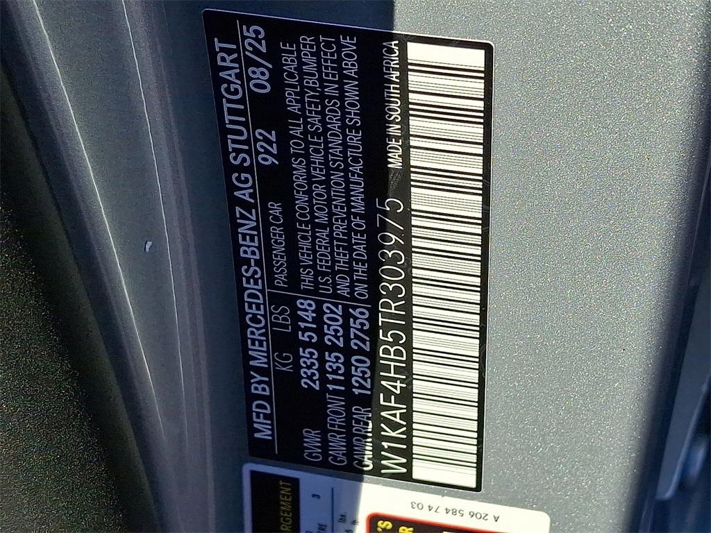 new 2026 Mercedes-Benz C-Class car, priced at $57,350