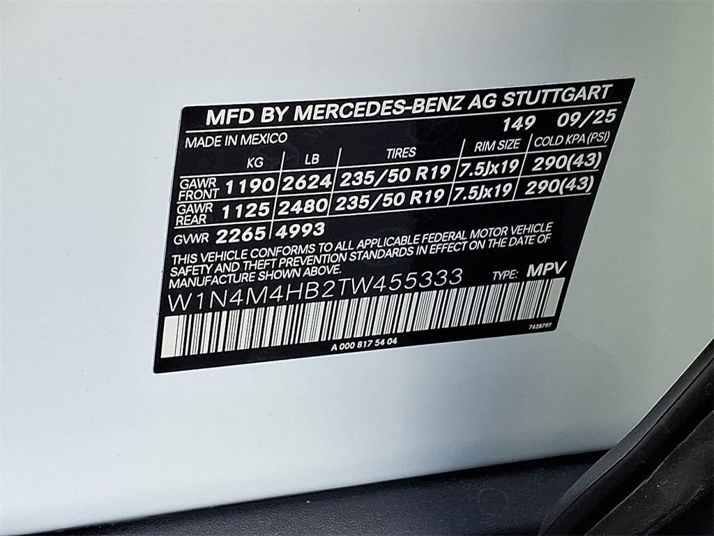 new 2026 Mercedes-Benz GLB 250 car, priced at $57,755