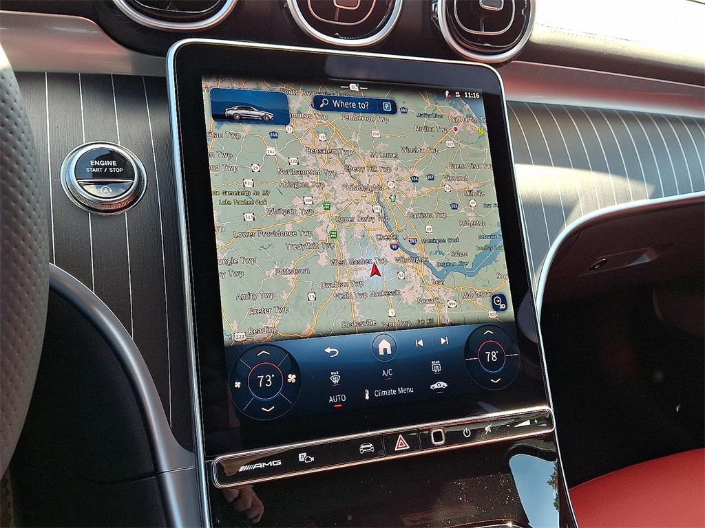 new 2026 Mercedes-Benz AMG C 43 car, priced at $71,345