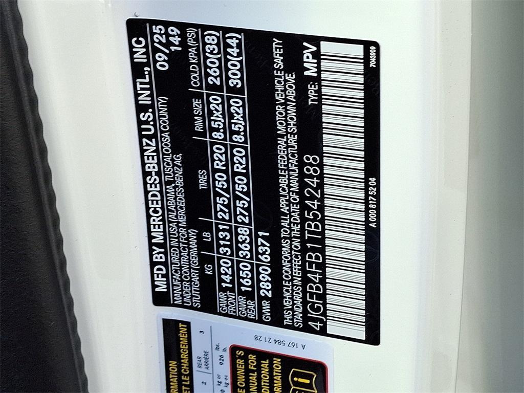 new 2026 Mercedes-Benz GLE 350 car, priced at $70,580