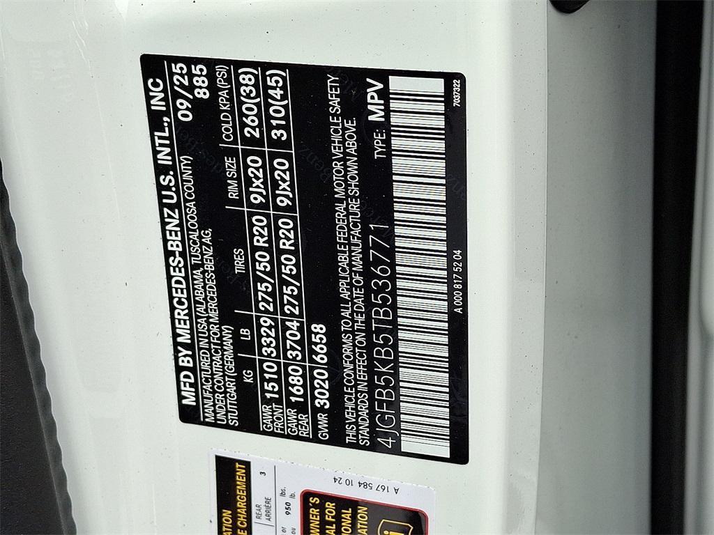 new 2026 Mercedes-Benz GLE 450 car, priced at $88,810