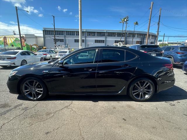 used 2019 Acura TLX car, priced at $19,500