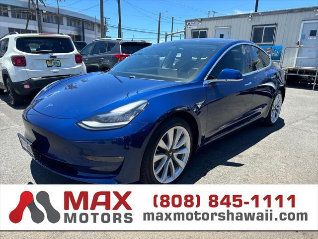 used 2018 Tesla Model 3 car, priced at $23,995