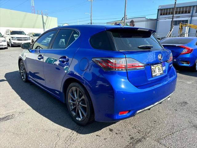 used 2013 Lexus CT 200h car, priced at $13,995