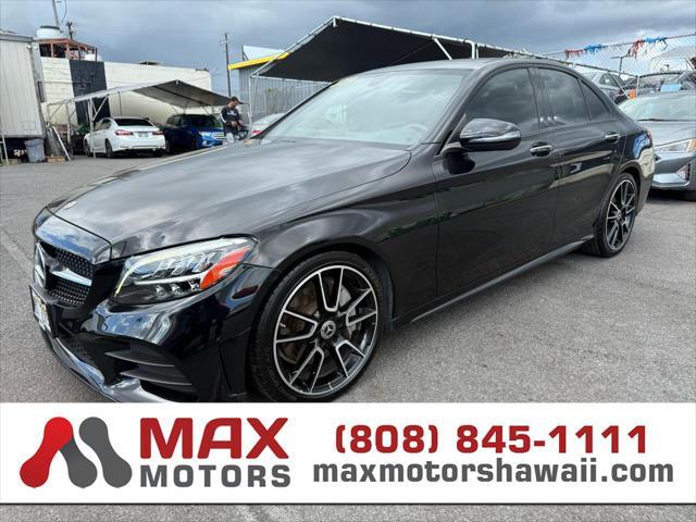 used 2019 Mercedes-Benz C-Class car, priced at $18,500