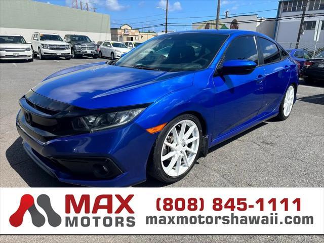 used 2020 Honda Civic car, priced at $19,500