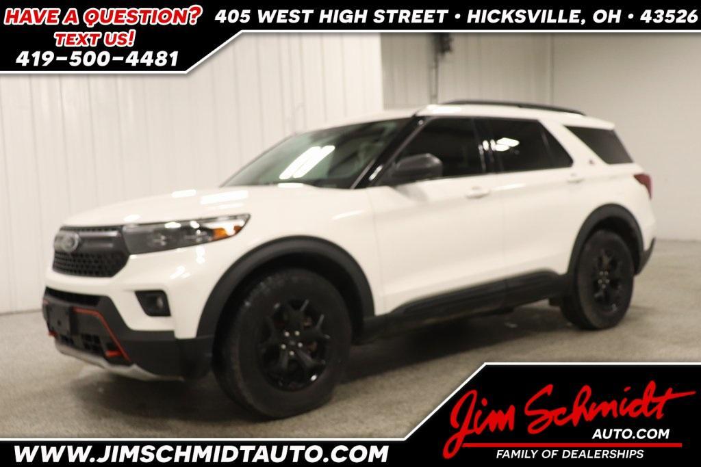 used 2022 Ford Explorer car, priced at $36,995