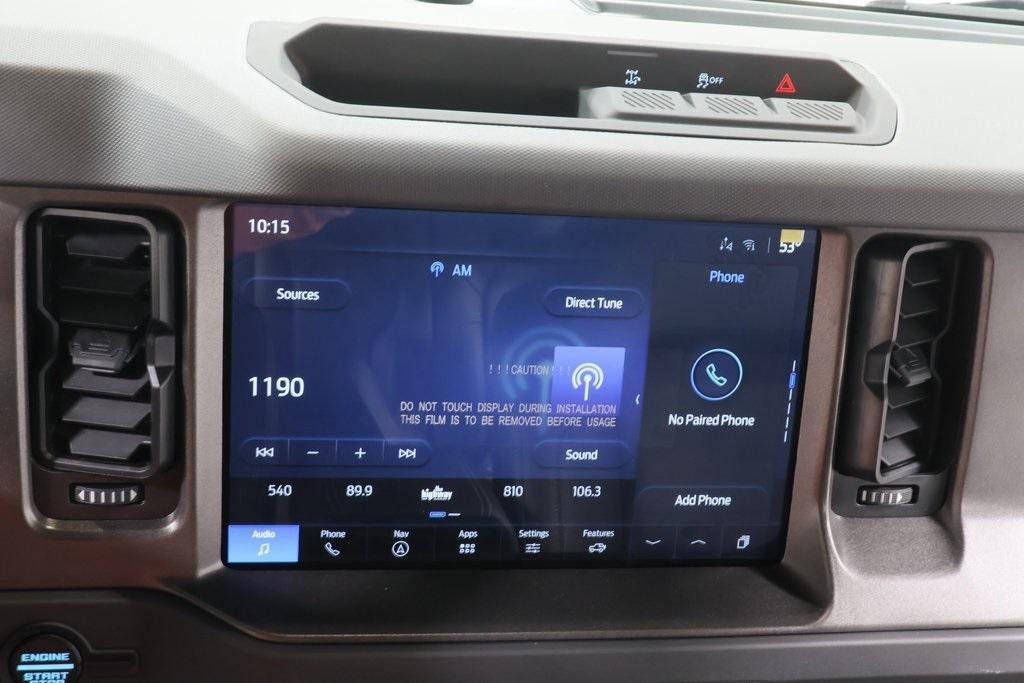 new 2025 Ford Bronco car, priced at $46,395