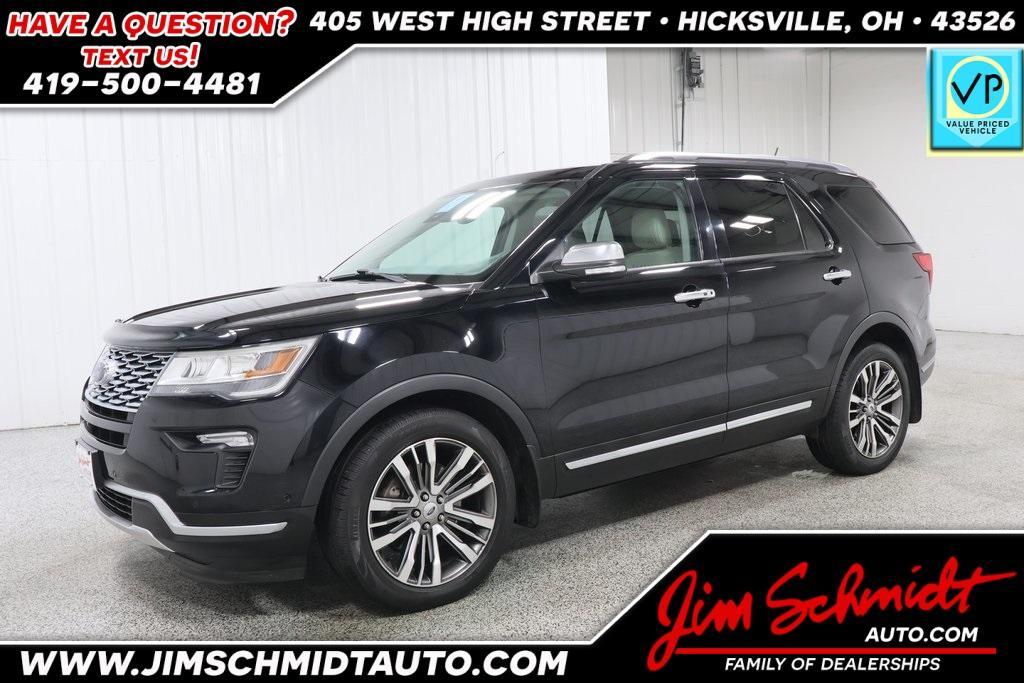 used 2018 Ford Explorer car, priced at $20,370