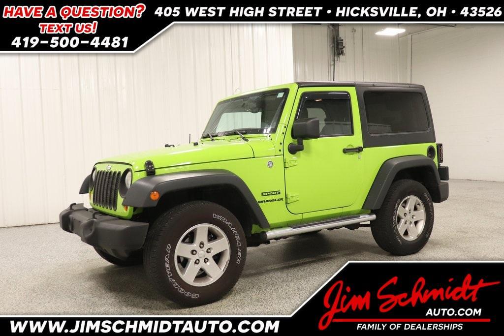 used 2013 Jeep Wrangler car, priced at $13,850