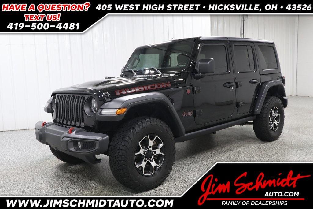 used 2022 Jeep Wrangler Unlimited car, priced at $38,994