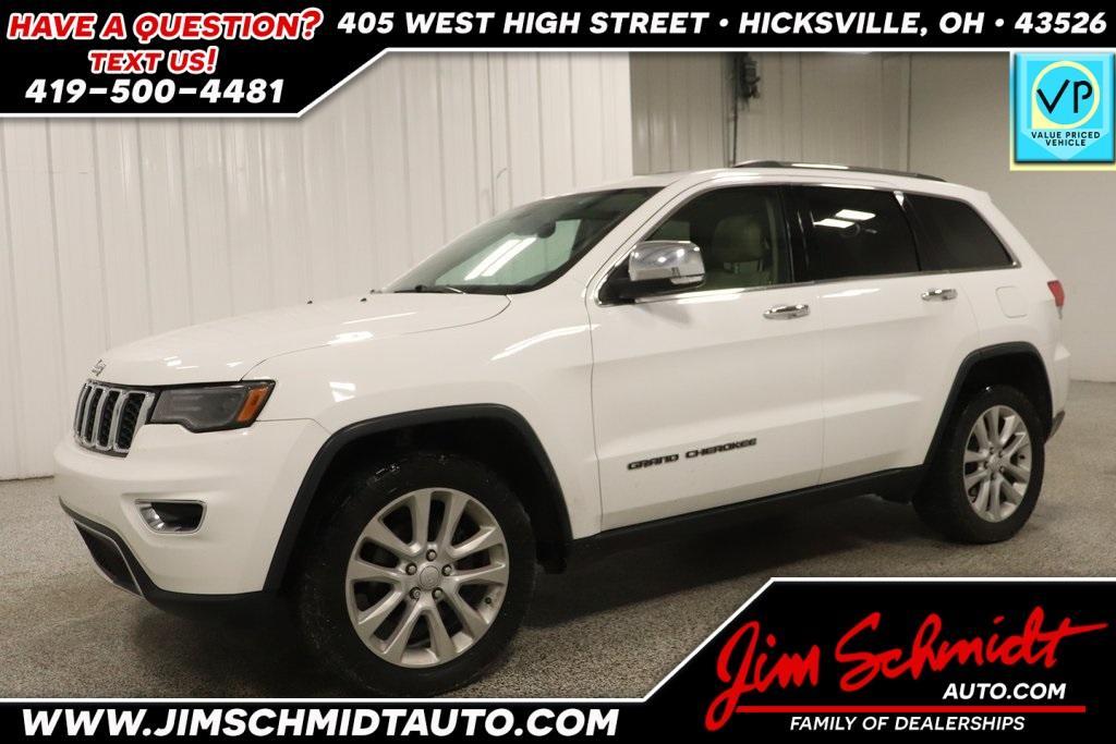 used 2017 Jeep Grand Cherokee car, priced at $15,710