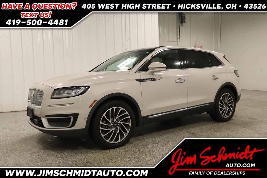 used 2019 Lincoln Nautilus car, priced at $21,549