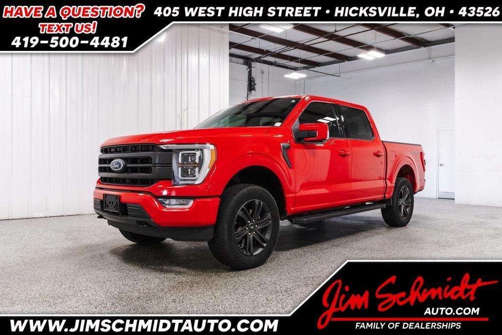 used 2021 Ford F-150 car, priced at $39,593