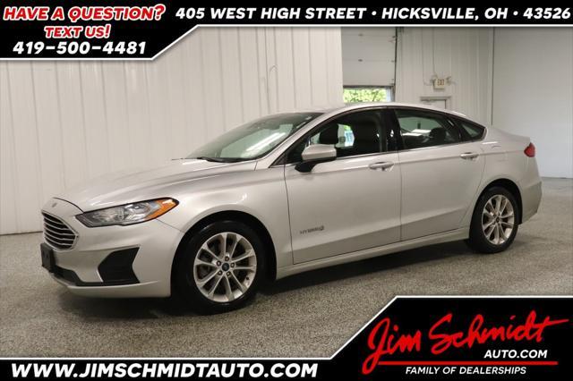 used 2019 Ford Fusion Hybrid car, priced at $14,540