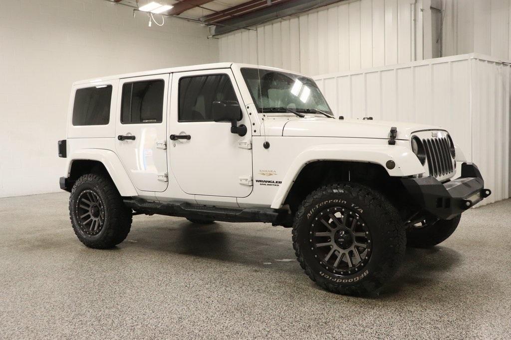 used 2015 Jeep Wrangler Unlimited car, priced at $16,842