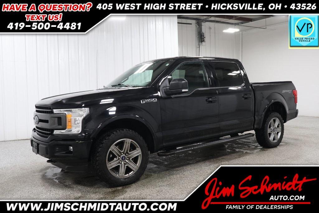 used 2018 Ford F-150 car, priced at $16,500