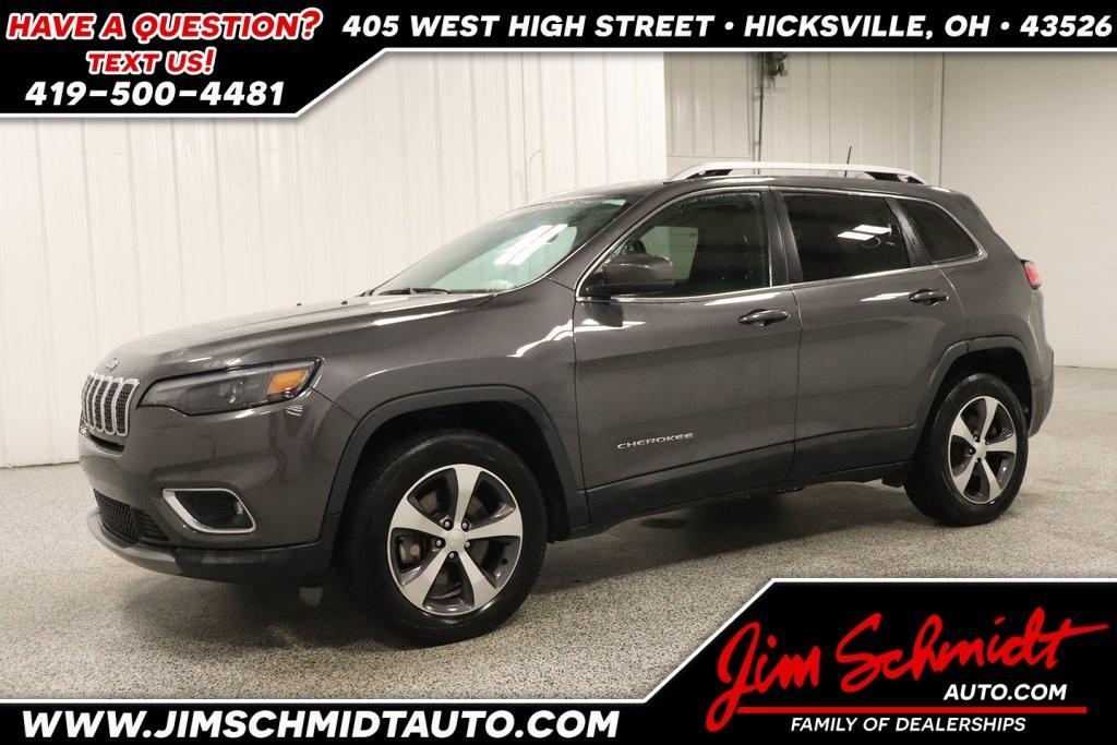 used 2019 Jeep Cherokee car, priced at $17,440